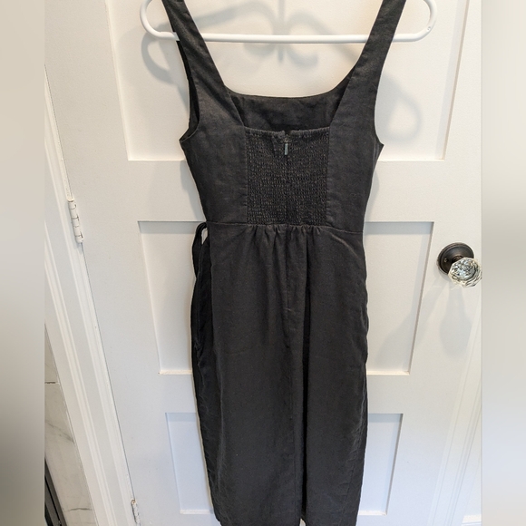Aritzia Wilfred new saturn linen midi dress - Picture 9 of 10